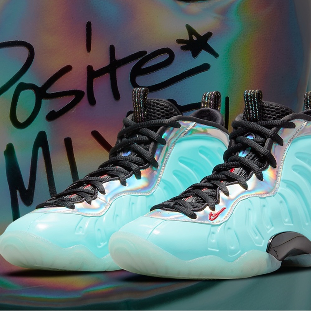 NWB GS NIKE FOAM POSITE ONE ‘MIXTAPE’